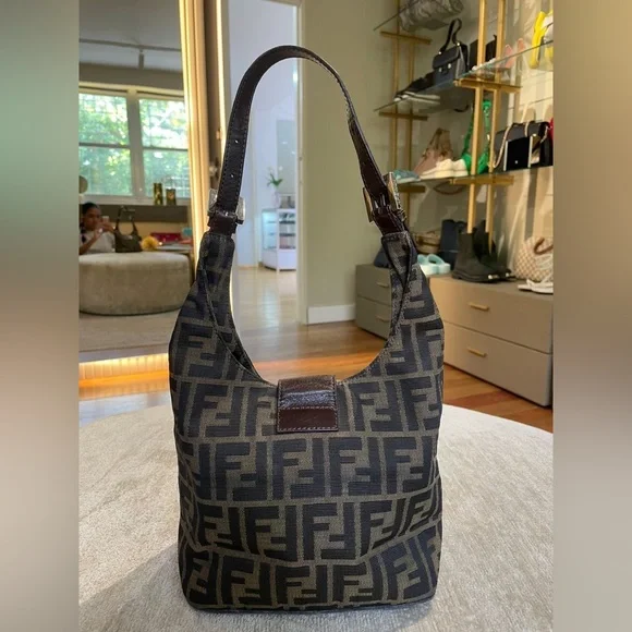 Fendi - Vintage- Zucca Mia Shoulder Bag